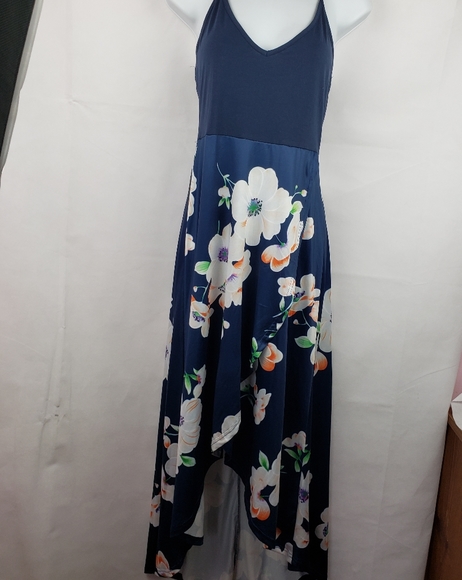 Dresses & Skirts - Sling Floral Maxi Dress Summer Long Beach Small